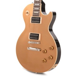 Gibson USA LPSSP00DGNH1 Artist Slash Signature Les Paul Standard "Victoria" Electric Guitar -  Goldtop Dark Back