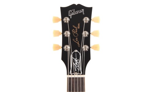 Gibson USA LPSSP00DGNH1 Artist Slash Signature Les Paul Standard "Victoria" Electric Guitar -  Goldtop Dark Back