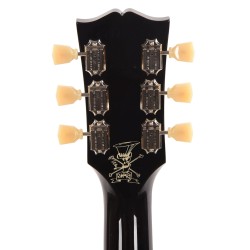 Gibson USA LPSSP00DGNH1 Artist Slash Signature Les Paul Standard "Victoria" Electric Guitar -  Goldtop Dark Back