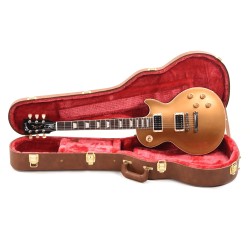 Gibson USA LPSSP00DGNH1 Artist Slash Signature Les Paul Standard "Victoria" Electric Guitar -  Goldtop Dark Back