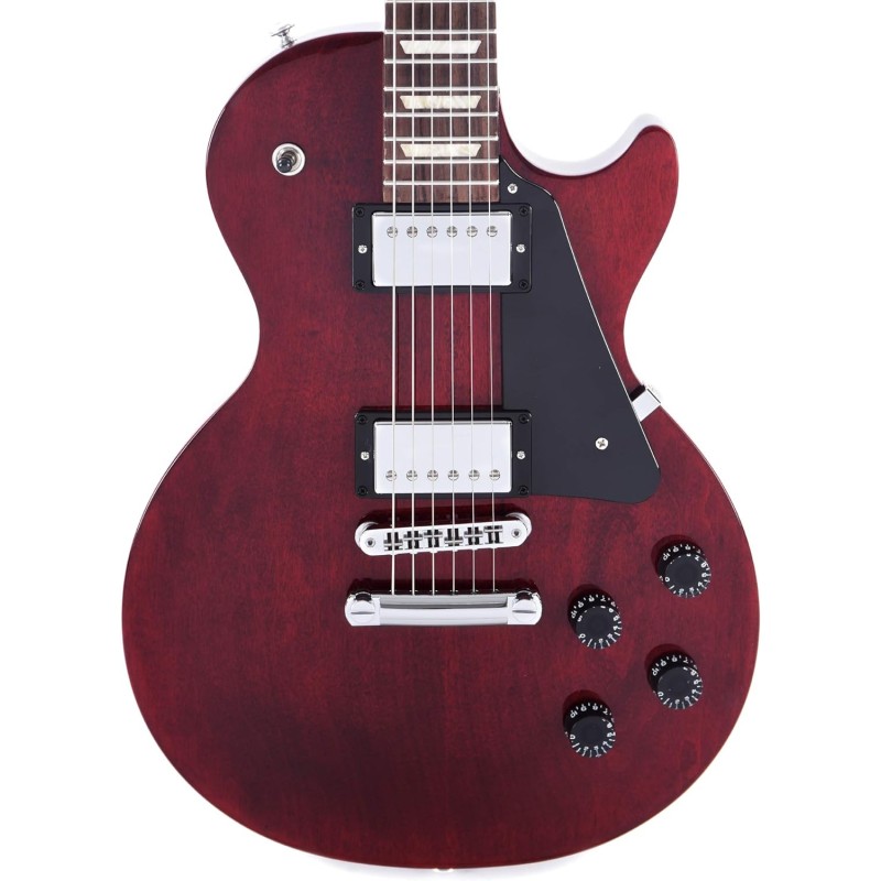 Gibson USA LPST00WRCH1 Les Paul Studio Electric Guitar - Wine Red