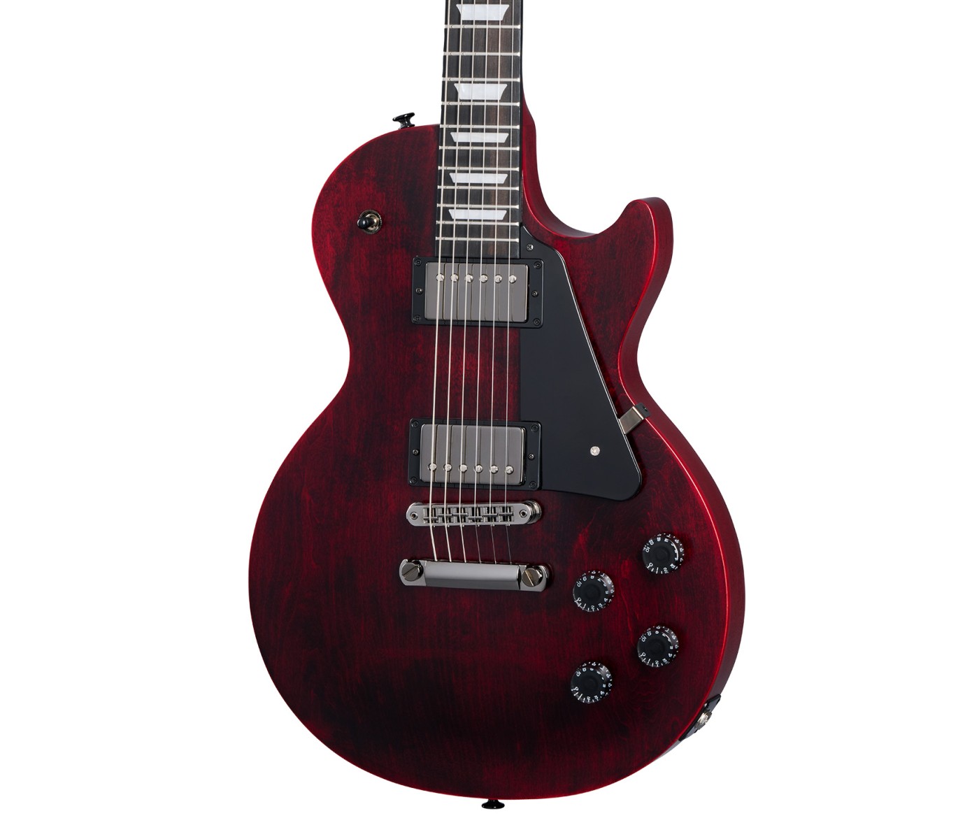 Gibson USA LPSTM002WBN1 Les Paul Modern Studio Electric Guitar - Wine Red Satin