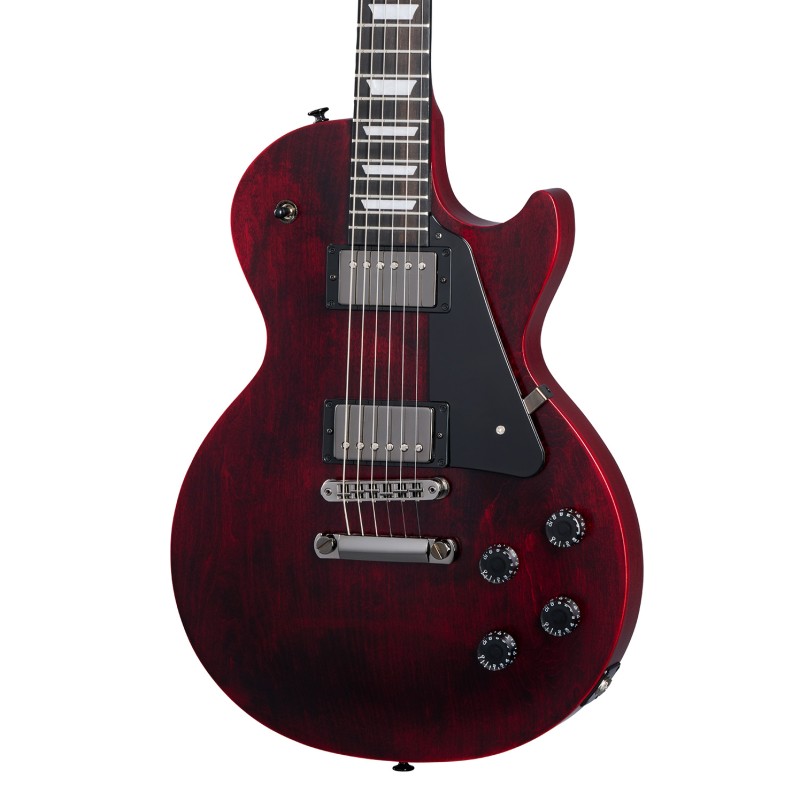 Gibson USA LPSTM002WBN1 Les Paul Modern Studio Electric Guitar - Wine Red Satin
