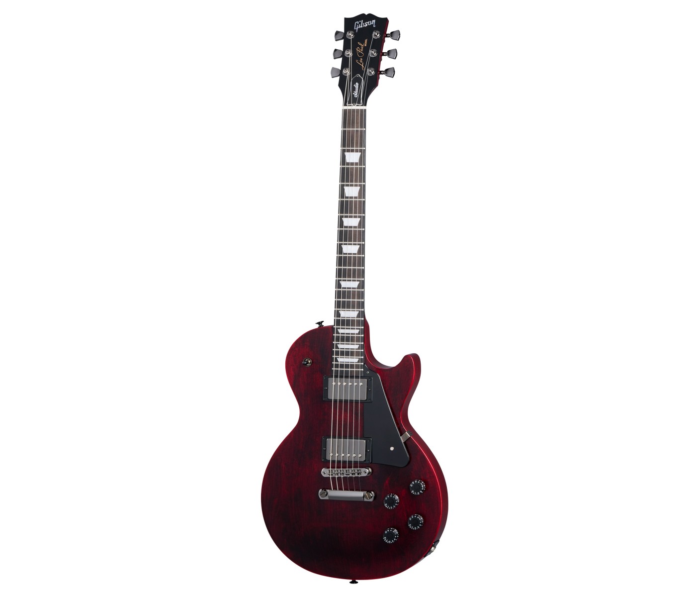 Gibson USA LPSTM002WBN1 Les Paul Modern Studio Electric Guitar - Wine Red Satin