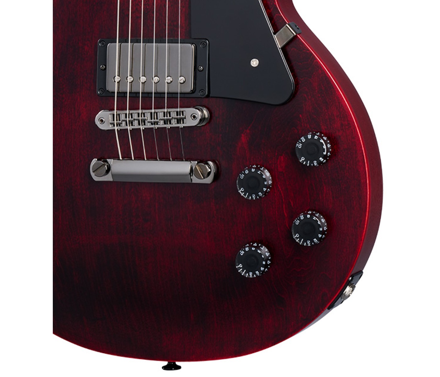 Gibson USA LPSTM002WBN1 Les Paul Modern Studio Electric Guitar - Wine Red Satin