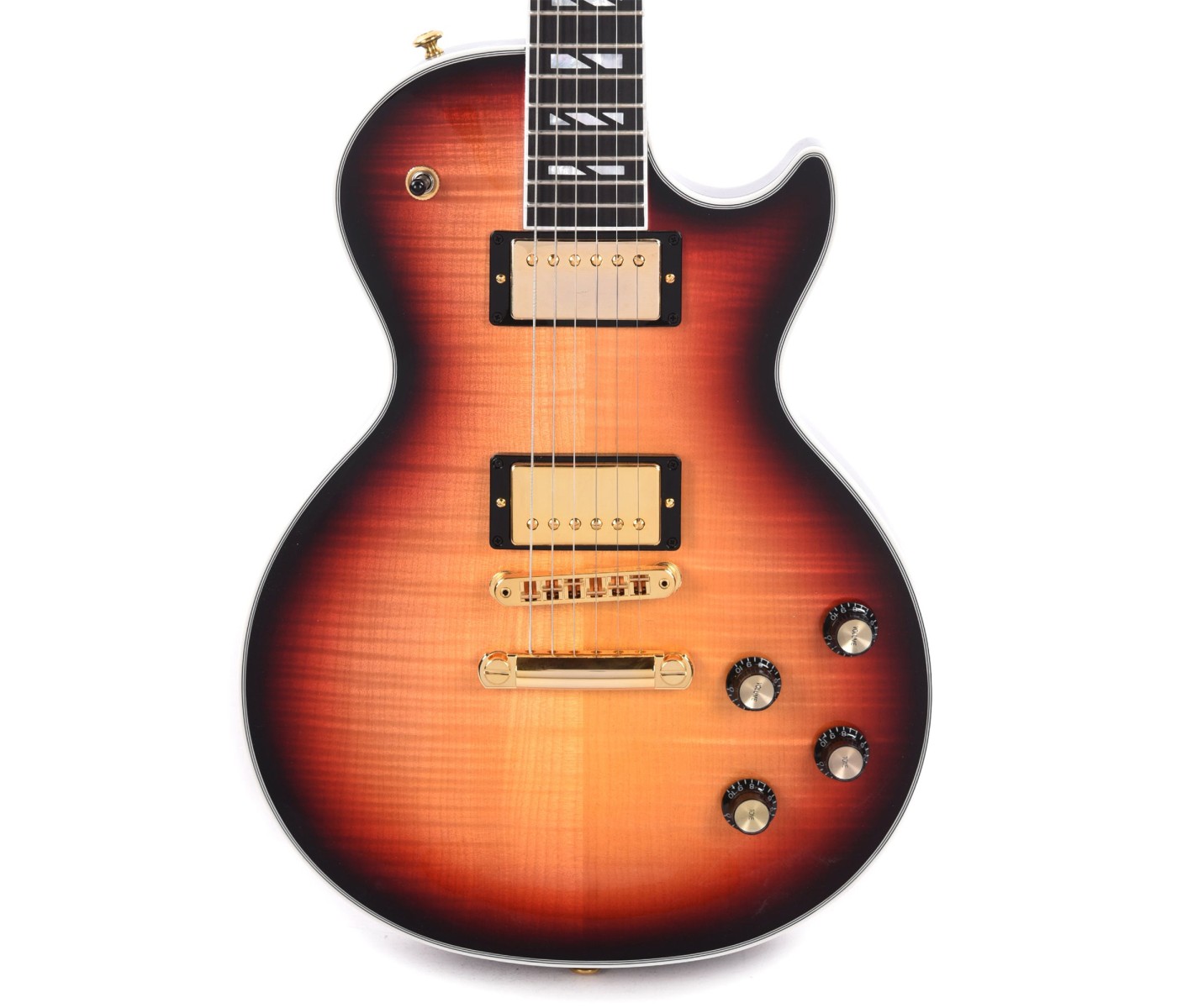 Gibson USA LPSU00FIGH1 Les Paul Supreme Electric Guitar - Fireburst