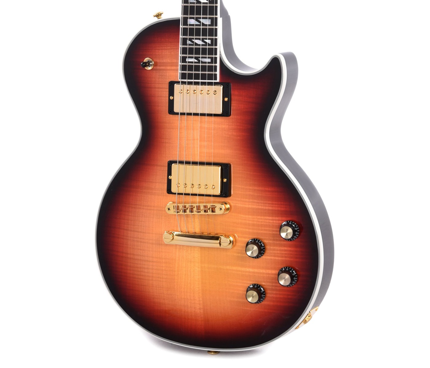 Gibson USA LPSU00FIGH1 Les Paul Supreme Electric Guitar - Fireburst