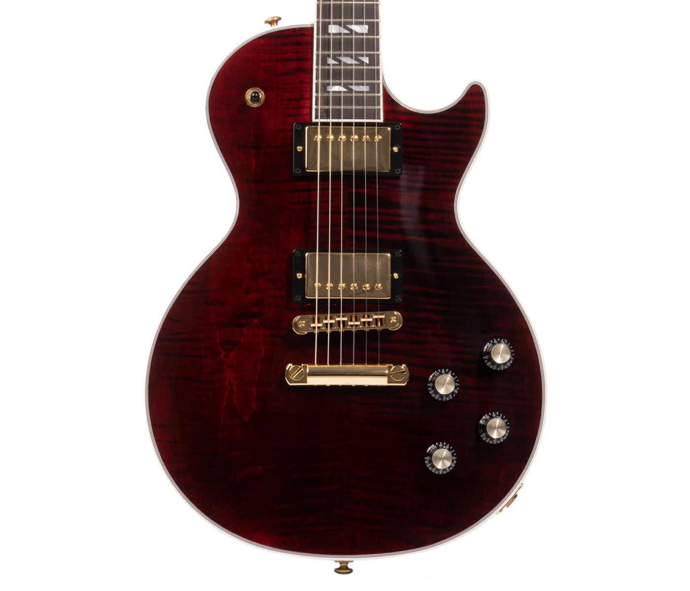 Gibson USA LPSU00WRGH1 Les Paul Supreme Electric Guitar - Wine Red