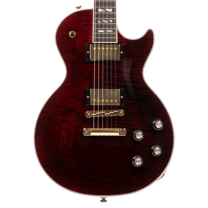 Gibson USA LPSU00WRGH1 Les Paul Supreme Electric Guitar - Wine Red