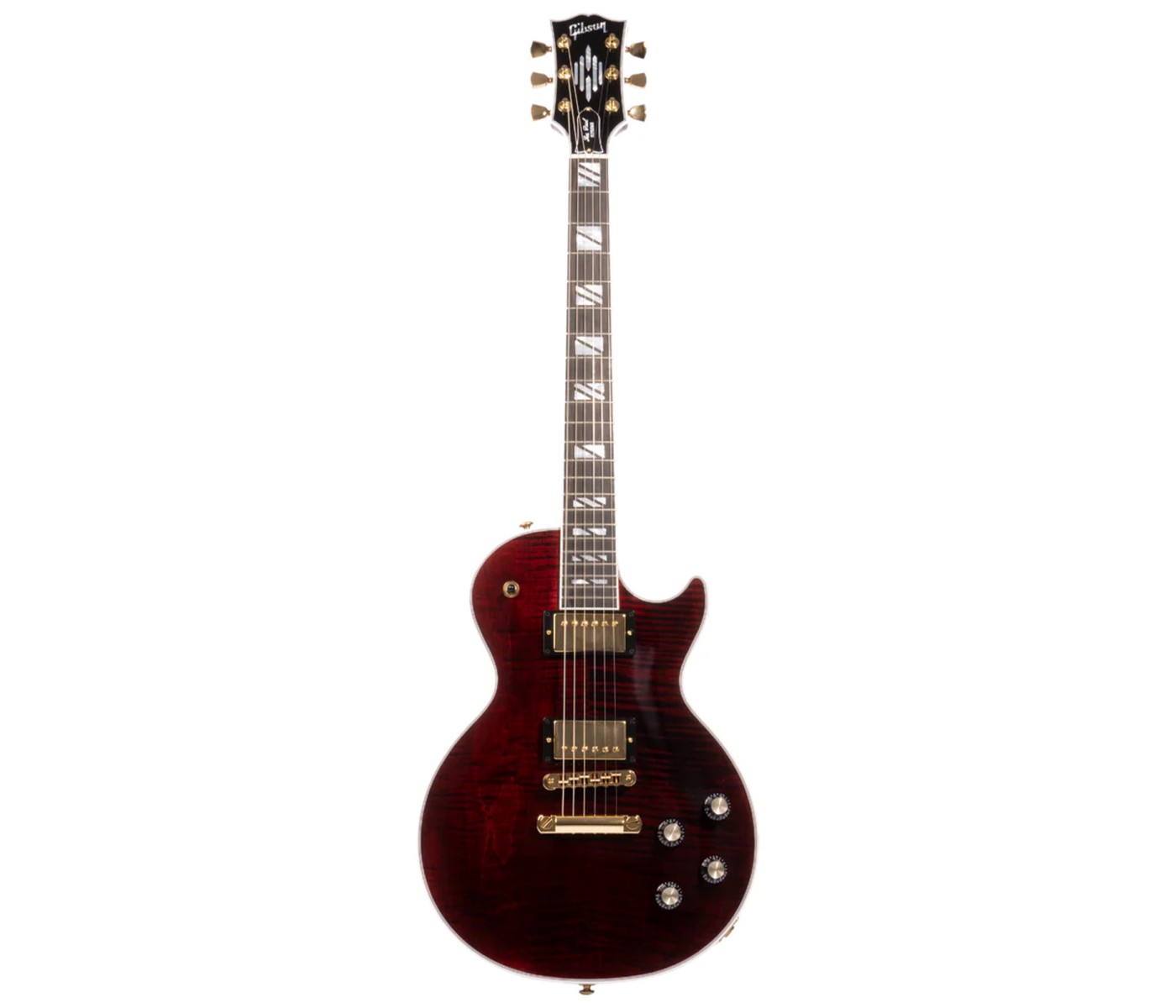 Gibson USA LPSU00WRGH1 Les Paul Supreme Electric Guitar - Wine Red