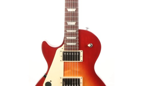 Gibson USA LPTR00LWSNH1 Les Paul Tribute Left Handed Electric Guitar - Satin Cherry Sunburst