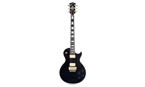 Gibson Custom Shop LPXC7EBGF1E Les Paul Axcess Custom with Ebony Fingerboard Floyd Rose Gloss Electric Guitar - Ebony