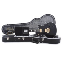 Gibson Custom Shop LPXC7EBGF1E Les Paul Axcess Custom with Ebony Fingerboard Floyd Rose Gloss Electric Guitar - Ebony