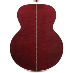 Gibson Acoustic MCJB20WR SJ-200 Standard Maple Acoustic-Electric Guitar - Wine Red