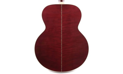 Gibson Acoustic MCJB20WR SJ-200 Standard Maple Acoustic-Electric Guitar - Wine Red