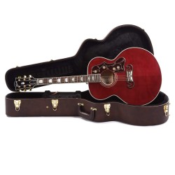 Gibson Acoustic MCJB20WR SJ-200 Standard Maple Acoustic-Electric Guitar - Wine Red