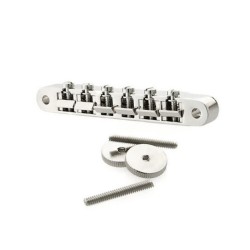 Gibson Accessories PBBR-010 ABR-1 Tune-O-Matic Bridge with Full Assembly - Chrome