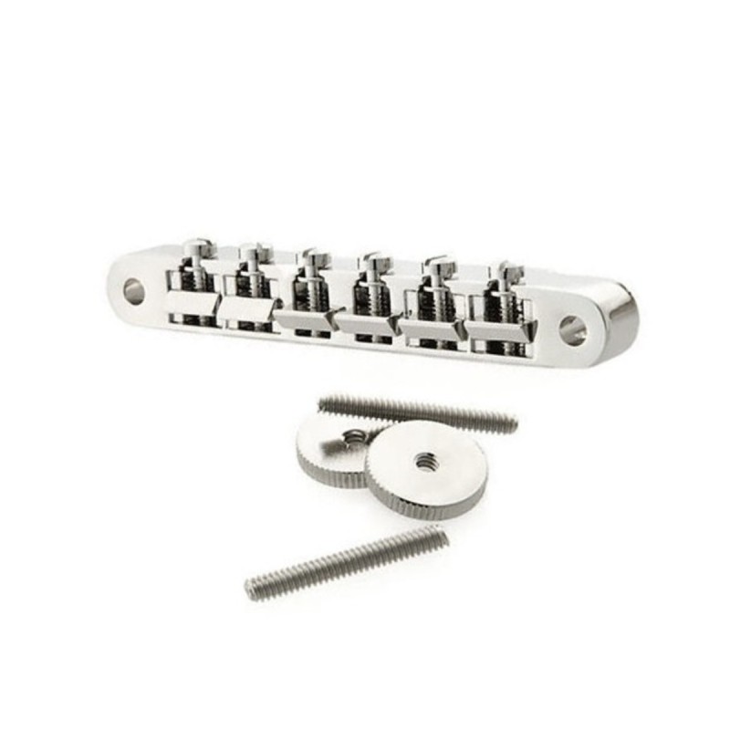 Gibson Accessories PBBR-010 ABR-1 Tune-O-Matic Bridge with Full Assembly - Chrome