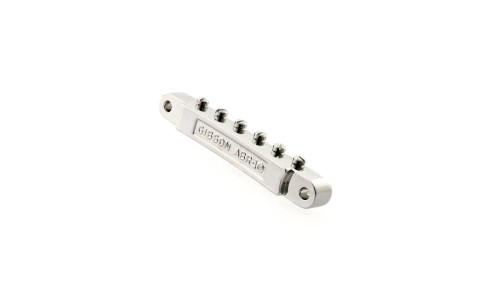 Gibson Accessories PBBR-010 ABR-1 Tune-O-Matic Bridge with Full Assembly - Chrome