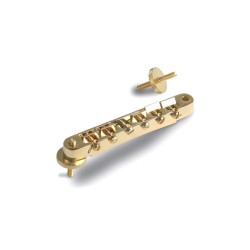 Gibson Accessories PBBR-020 ABR-1 Tune-O-Matic Bridge With Full Assembly - Gold