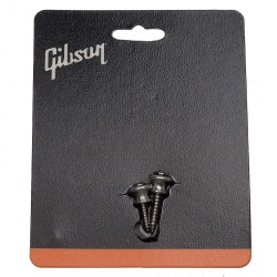 Gibson Accessories PREP-020 Strap Buttons 2-pack - Aluminum