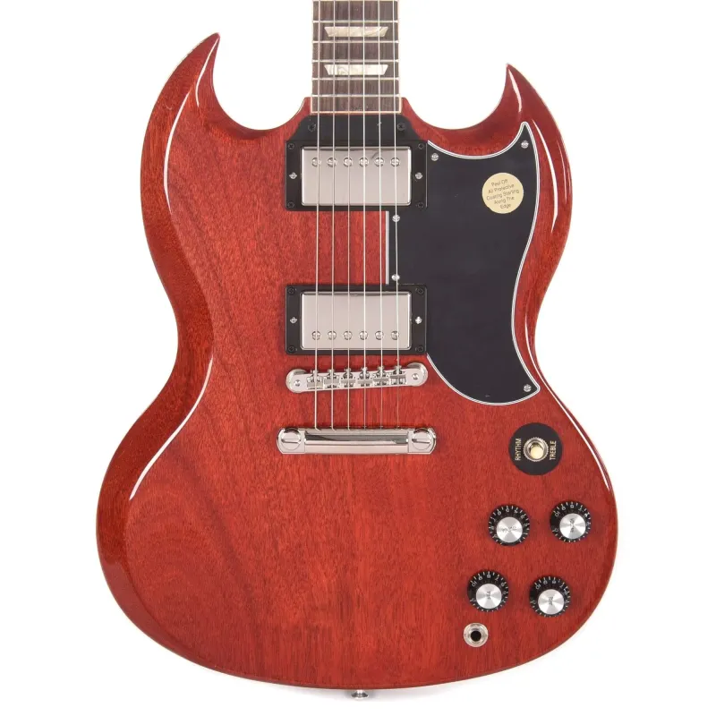 Gibson USA SG6100VENH1 SG Standard '61 Stop Bar Electric Guitar - Vintage Cherry (PRE ORDER)