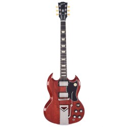 Gibson USA SG61W00VENH1 SG Standard '61 Sideways Vibrola Electric Guitar - Vintage Cherry