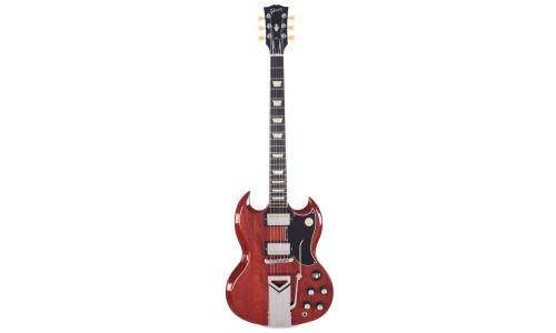 Gibson USA SG61W00VENH1 SG Standard '61 Sideways Vibrola Electric Guitar - Vintage Cherry