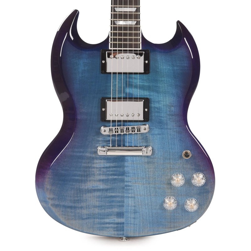 Gibson USA SGM01U8CH1 SG Modern Electric Guitar - Blueberry Fade