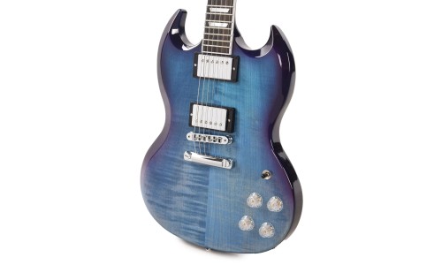 Gibson USA SGM01U8CH1 SG Modern Electric Guitar - Blueberry Fade