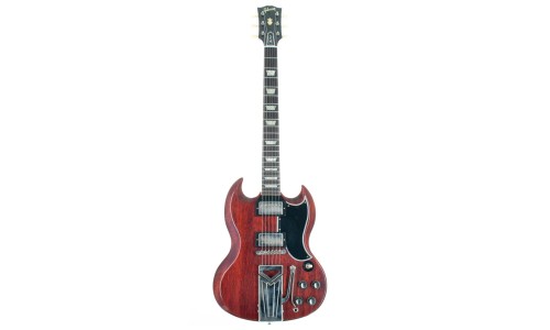 Gibson Custom Shop SGSR60THVOCHNSP 60th Anniversary 1961 Les Paul SG Standard Electric Guitar - Cherry Red