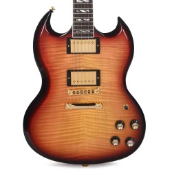 Gibson USA SGSU00FIGH1 SG Supreme Electric Guitar - Fireburst