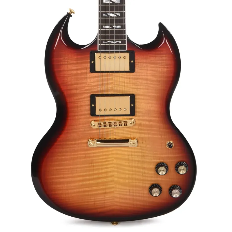 Gibson USA SGSU00FIGH1 SG Supreme Electric Guitar - Fireburst (PRE ORDER)