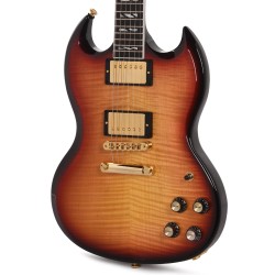 Gibson USA SGSU00FIGH1 SG Supreme Electric Guitar - Fireburst