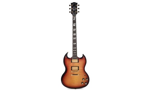 Gibson USA SGSU00FIGH1 SG Supreme Electric Guitar - Fireburst