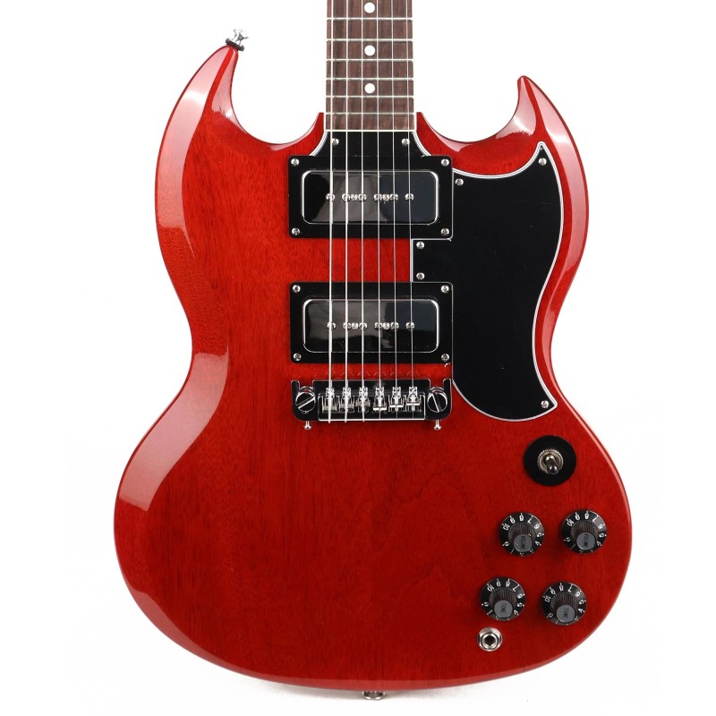 Gibson USA SGTI21VECH1 Artist Tony Iommi Signature SG Special Electric Guitar - Vintage Cherry