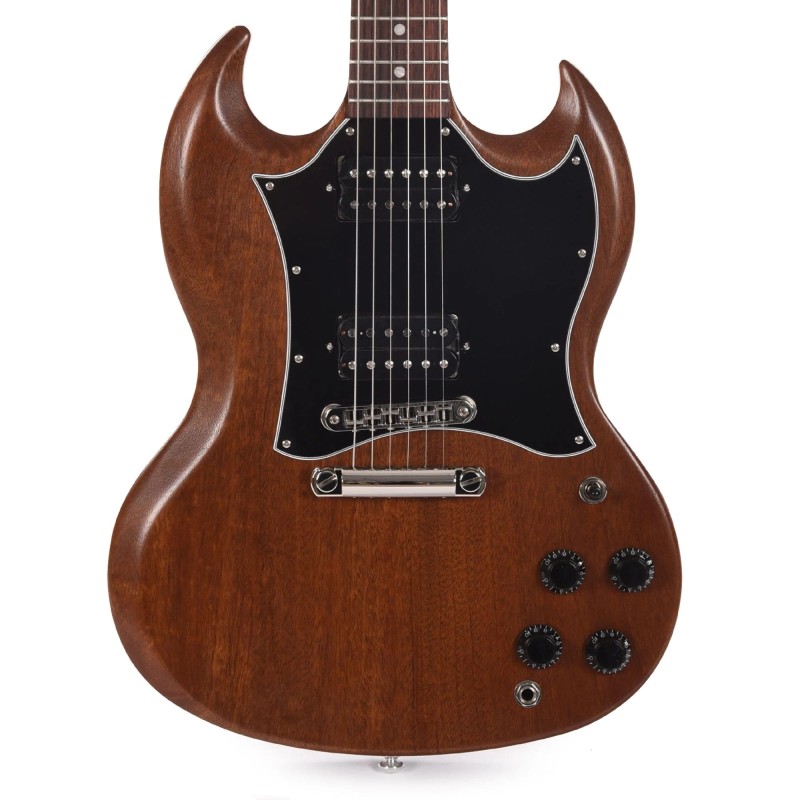 Gibson USA SGTR005NNH1 SG Standard Tribute Electric Guitar - Natural Walnut