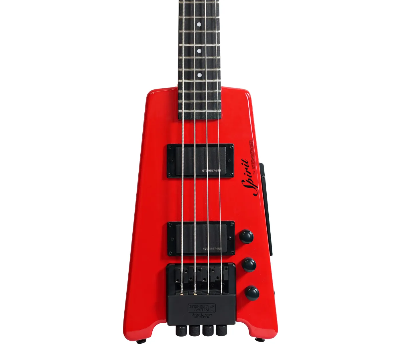 Steinberger XTSTD4HR1 XT-2 Standard Outfit Bass with HB pickups, DoubleBall™ Bass Bridge - Hot Rod Red