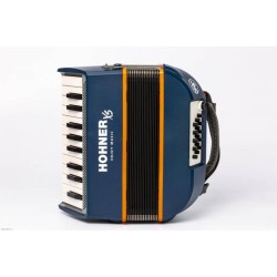 Hohner A2902 XS Accordion 21 Bass - Blue/Orange