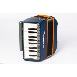 Hohner A2902 XS Accordion 21 Bass - Blue/Orange