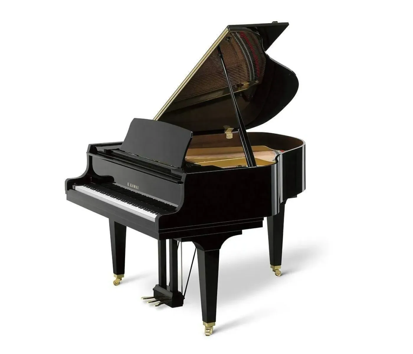 Kawai GL-20 (KI) Ebon GL-20 Baby Grand Piano - Polished Ebony