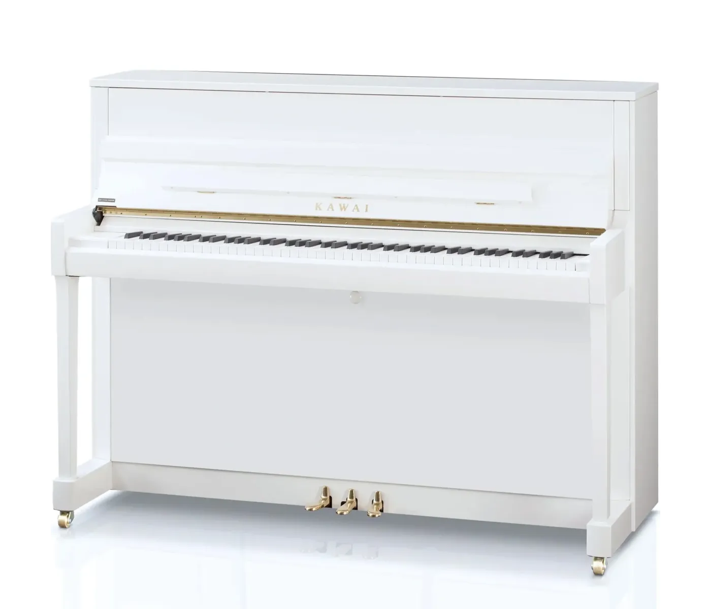 Kawai K-200 WHITE Professional Upright Piano - Polished Snow White Kawai K-200 WHITE Professional Upright Piano - Polished Snow White