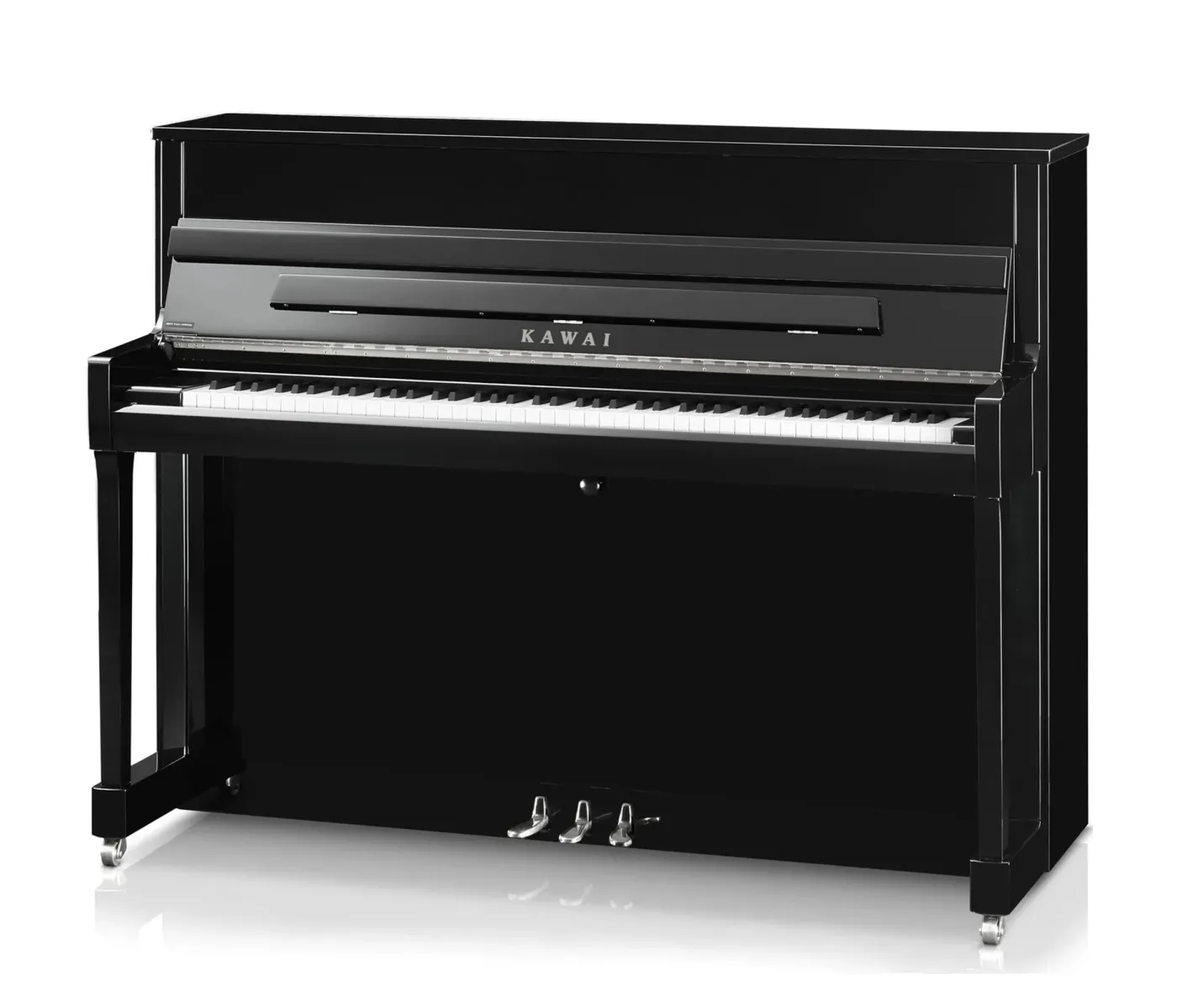 Kawai K-200M/PEP Professional Upright Piano - Polished Ebony