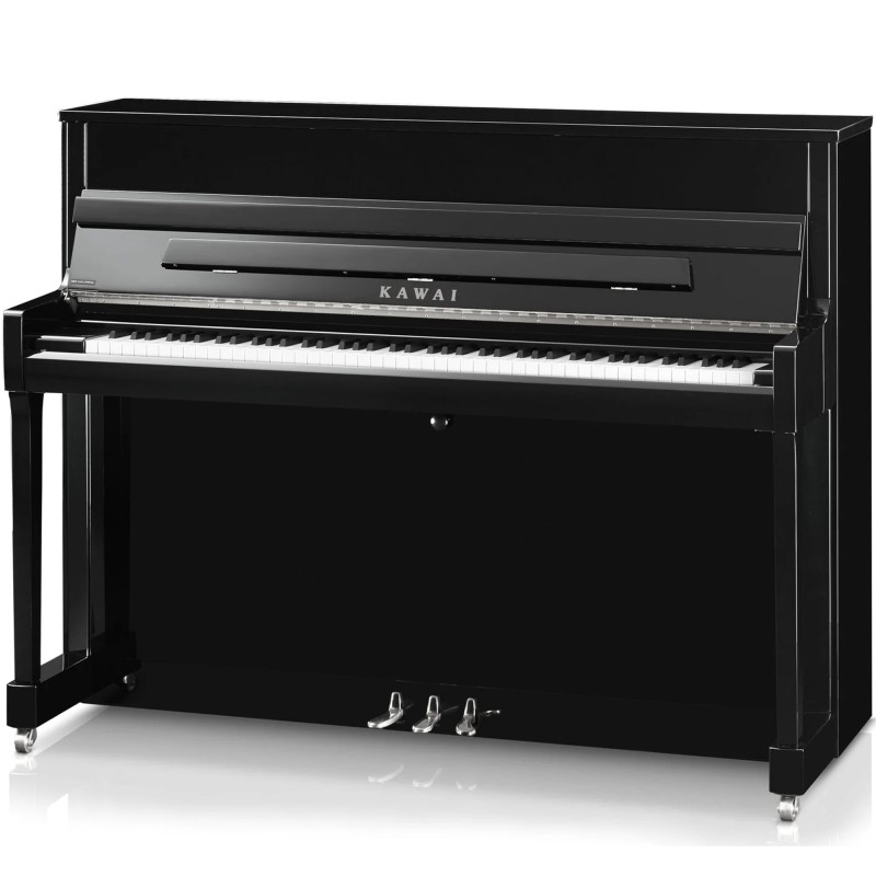 Kawai K-200M/PEP Professional Upright Piano - Polished Ebony