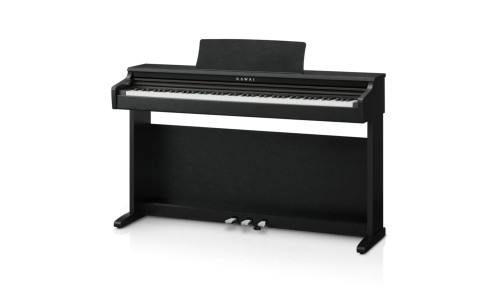 Kawai KDP120B ID Upright Digital Piano With Bench - Black