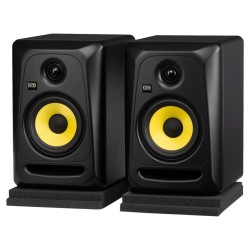 KRK CL5G3PK1 Classic 5 Powered Studio Monitor Pack