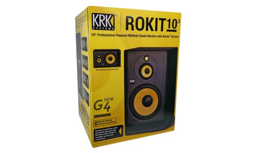 KRK RP103G4 ROKIT 10 G4 10-inch Powered Studio Monitor - Each