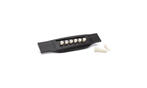 Martin Accessories 18APP45 Pearl Inlaid Bridge and End Pins - White Pearl