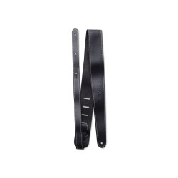 Martin Accessories A0046 Slim Leather Guitar Strap - Black