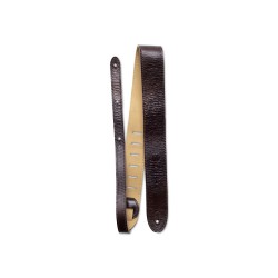 Martin Accessories A0100 Soft Leather Strap Accented With The C. F. Martin Name - Brown